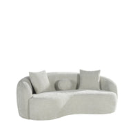 LABEL51 Banken Novo - Naturel - Chenille - 2,5-Zits