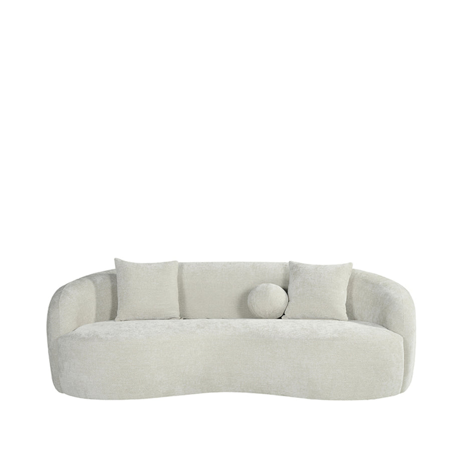 LABEL51 Banken Novo - Naturel - Chenille - 2,5-Zits