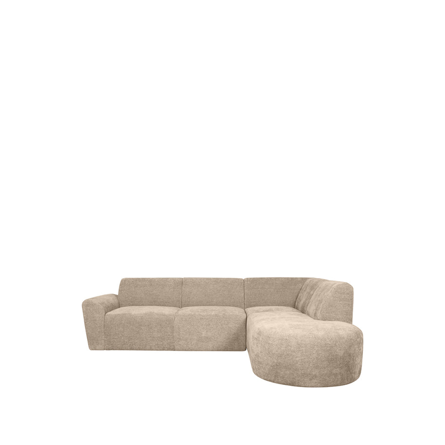 LABEL51 Hoekbanken Espen - Clay - Chenille - Hoekbank Rechts