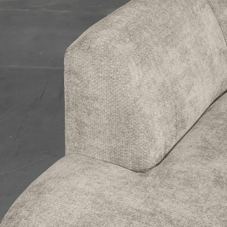 LABEL51 Hoekbanken Espen - Naturel - Chenille - Hoekbank Links