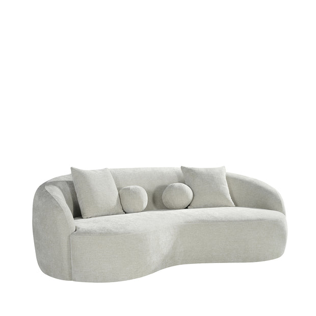LABEL51 Banken Novo - Naturel - Chenille - 3-Zits