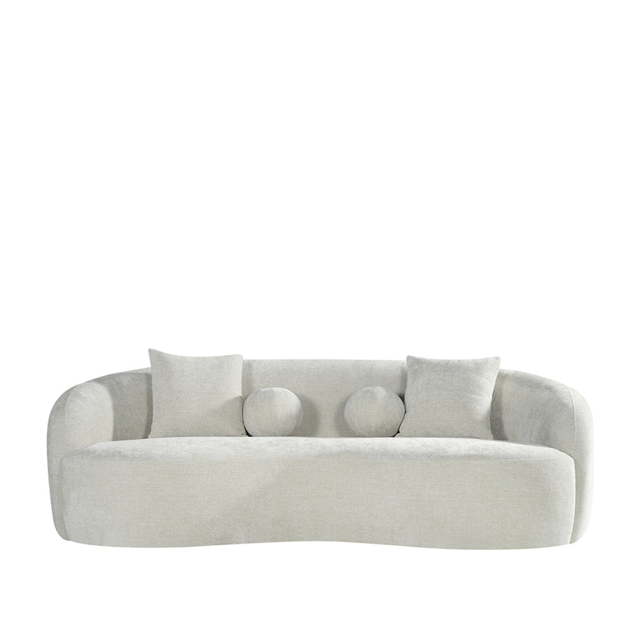 LABEL51 Banken Novo - Naturel - Chenille - 3-Zits