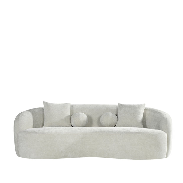 LABEL51 Banken Novo - Naturel - Chenille - 3-Zits
