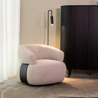 LABEL51 Fauteuils Valenza - Naturel - Boucle - One Size