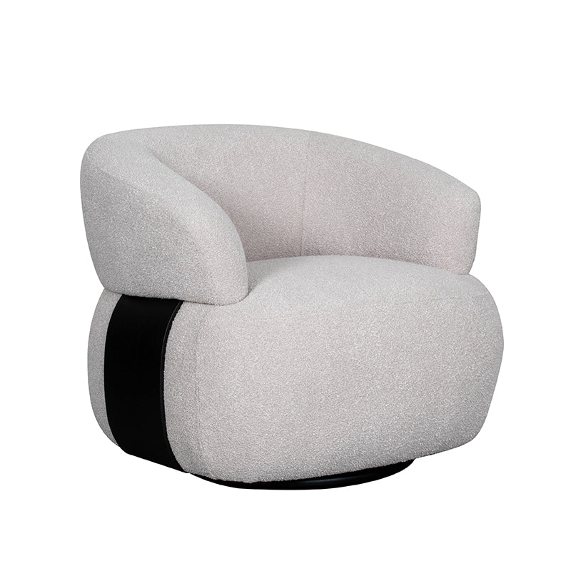 LABEL51 Fauteuils Valenza - Naturel - Boucle - One Size