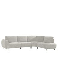LABEL51 Hoekbanken Milano - Naturel - Chenille - Hoekbank Rechts