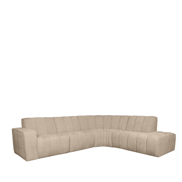 LABEL51 Hoekbanken Vitoro - Clay - Chenille - Hoekbank Rechts