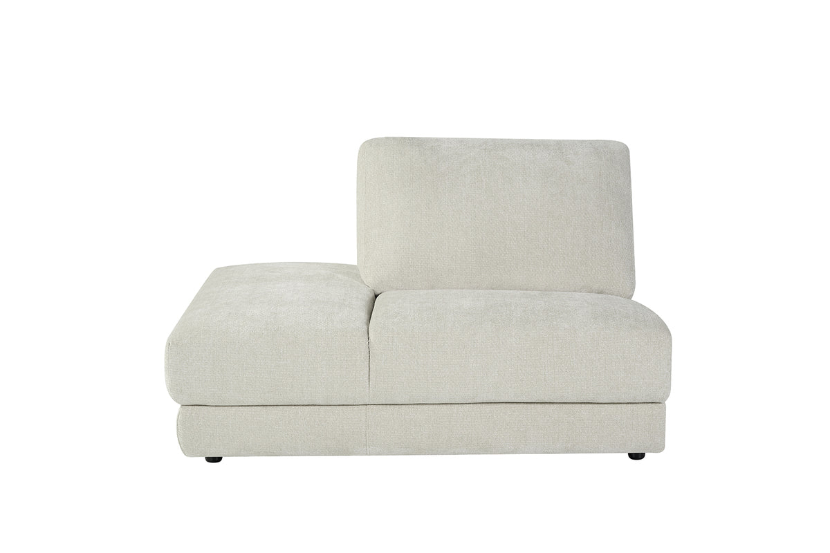LABEL51 Banken Tivoli - Naturel - Chenille - Ottomane Links