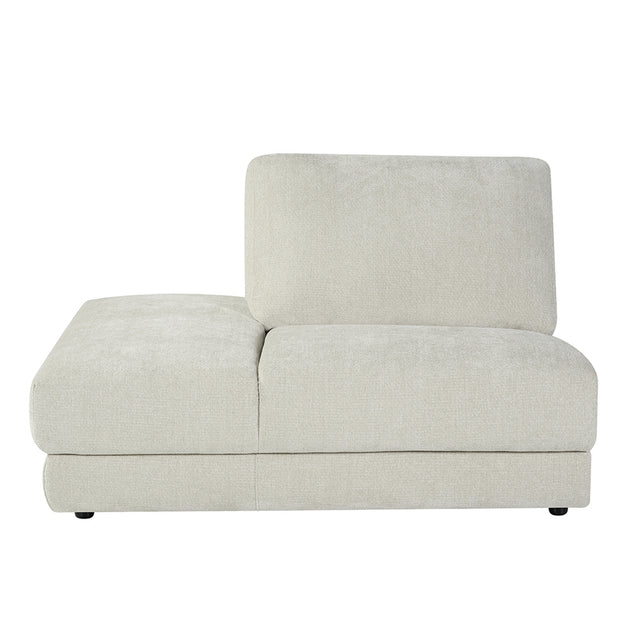 LABEL51 Banken Tivoli - Naturel - Chenille - Ottomane Links