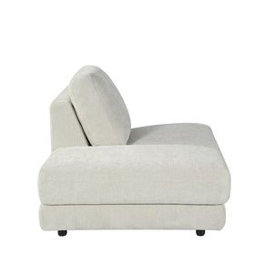 LABEL51 Banken Tivoli - Naturel - Chenille - Ottomane Links