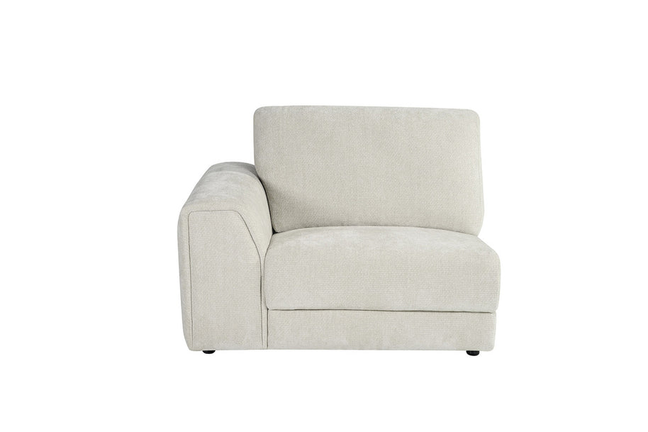 LABEL51 Banken Tivoli - Naturel - Chenille - 1,5-Zits Links