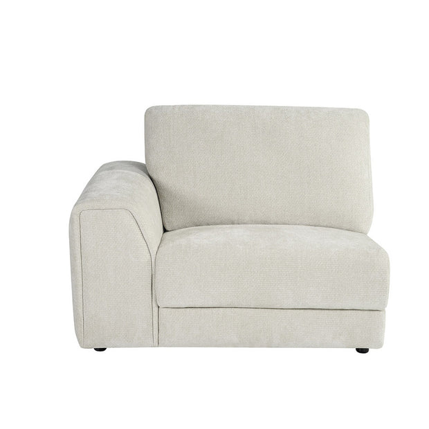 LABEL51 Banken Tivoli - Naturel - Chenille - 1,5-Zits Links
