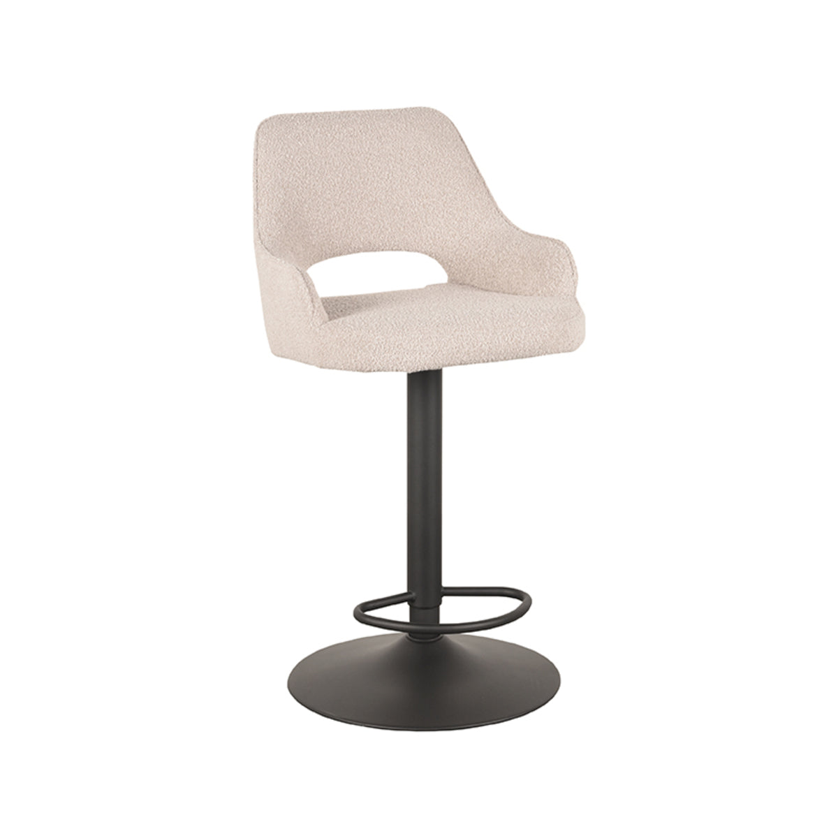 LABEL51 Barkrukken Fer - Naturel - Boucle - Gaslift