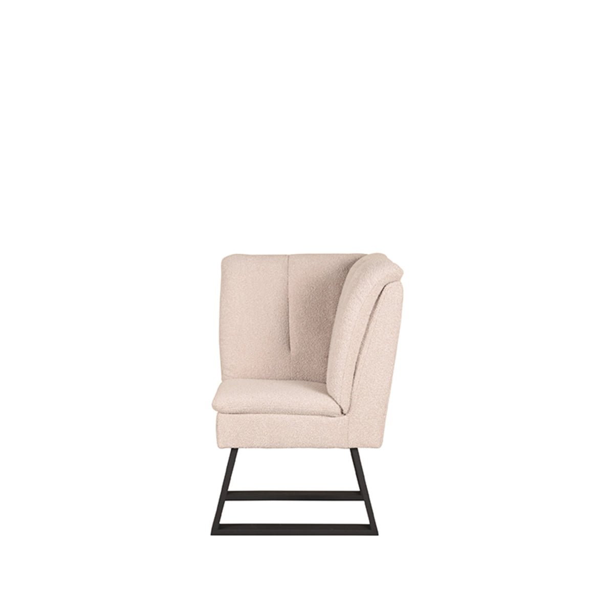 LABEL51 Eetkamerbanken Modula - Naturel - Boucle - Hoek