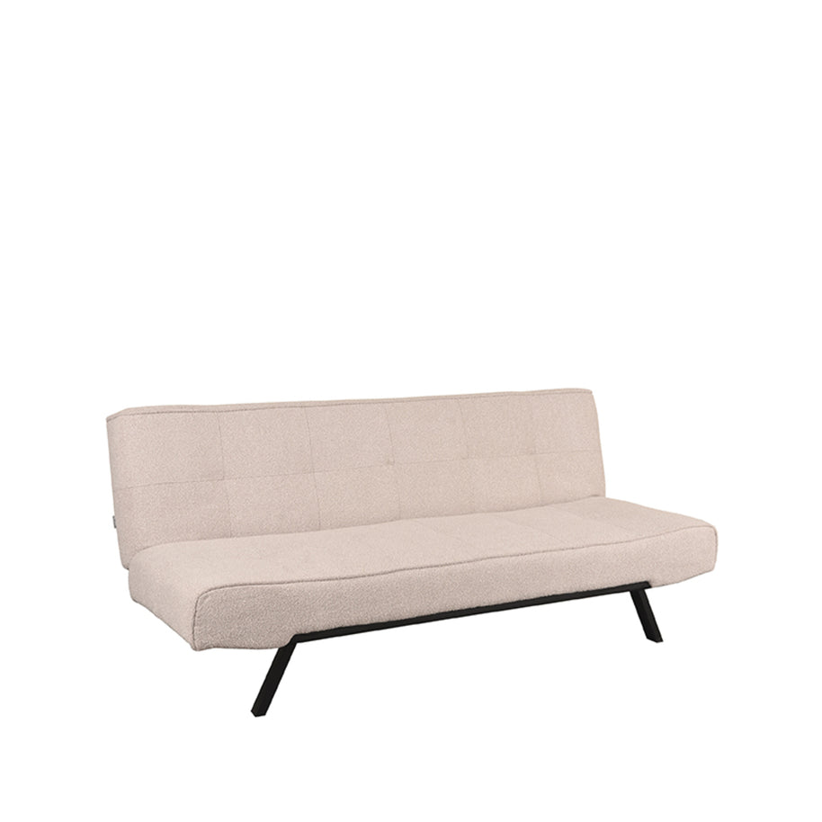 LABEL51 Slaapbanken King - Naturel - Boucle - King | Zwarte Poot