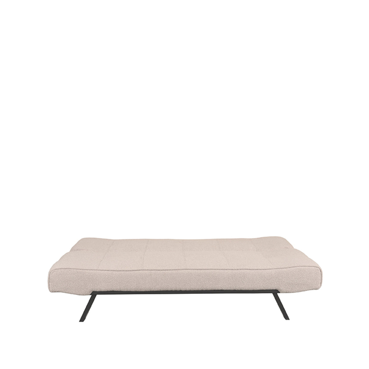 LABEL51 Slaapbanken King - Naturel - Boucle - King | Zwarte Poot
