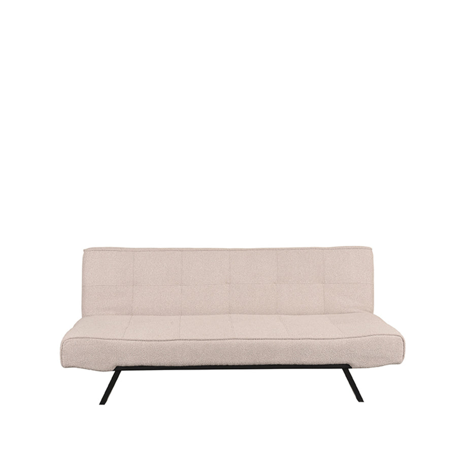 LABEL51 Slaapbanken King - Naturel - Boucle - King | Zwarte Poot