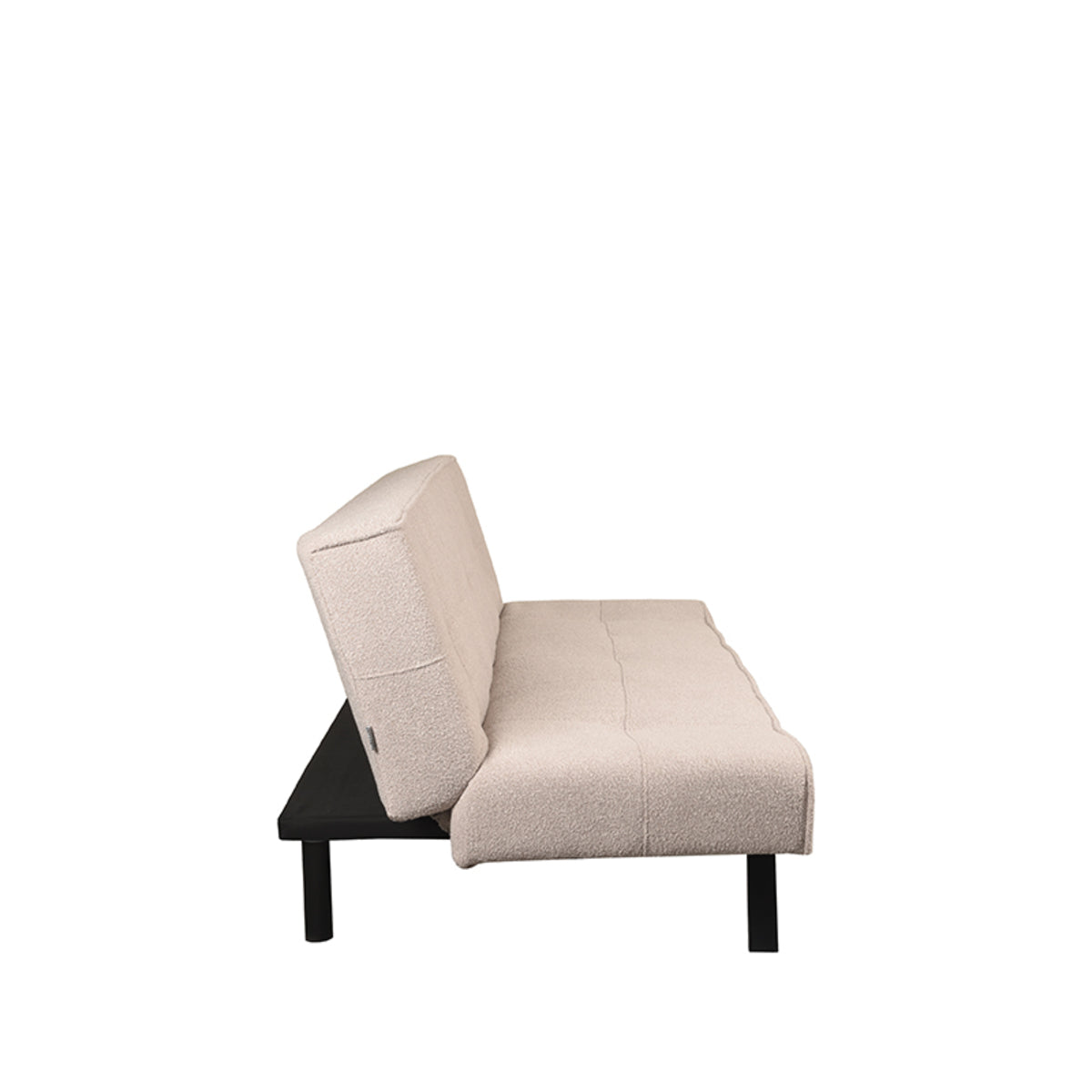 LABEL51 Slaapbanken King - Naturel - Boucle - King | Zwarte Poot