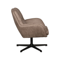 LABEL51 Fauteuils Moss - Taupe - Kunstleder - One Size