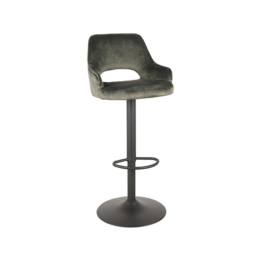 LABEL51 Barkrukken Fer - Hunter - Velours - Gaslift