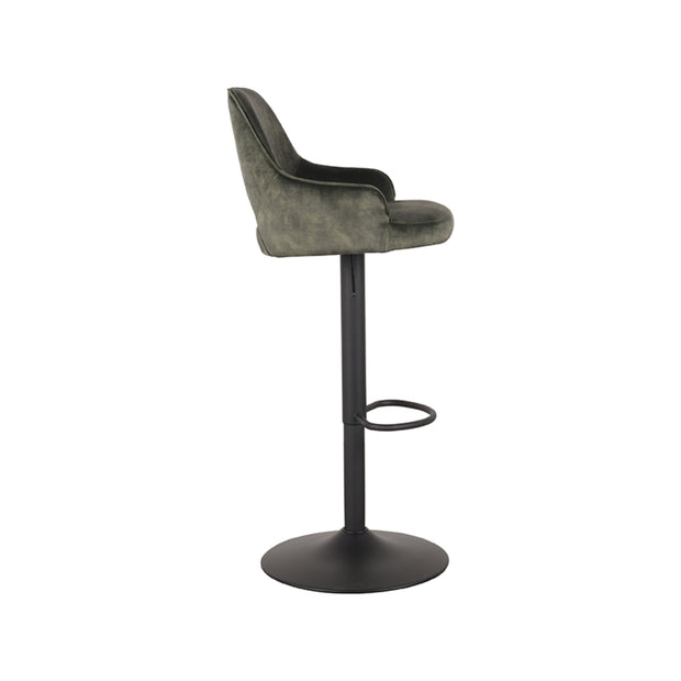 LABEL51 Barkrukken Fer - Hunter - Velours - Gaslift