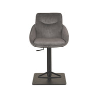 LABEL51 Barkrukken Beauty - Antraciet - Velvet - Gaslift