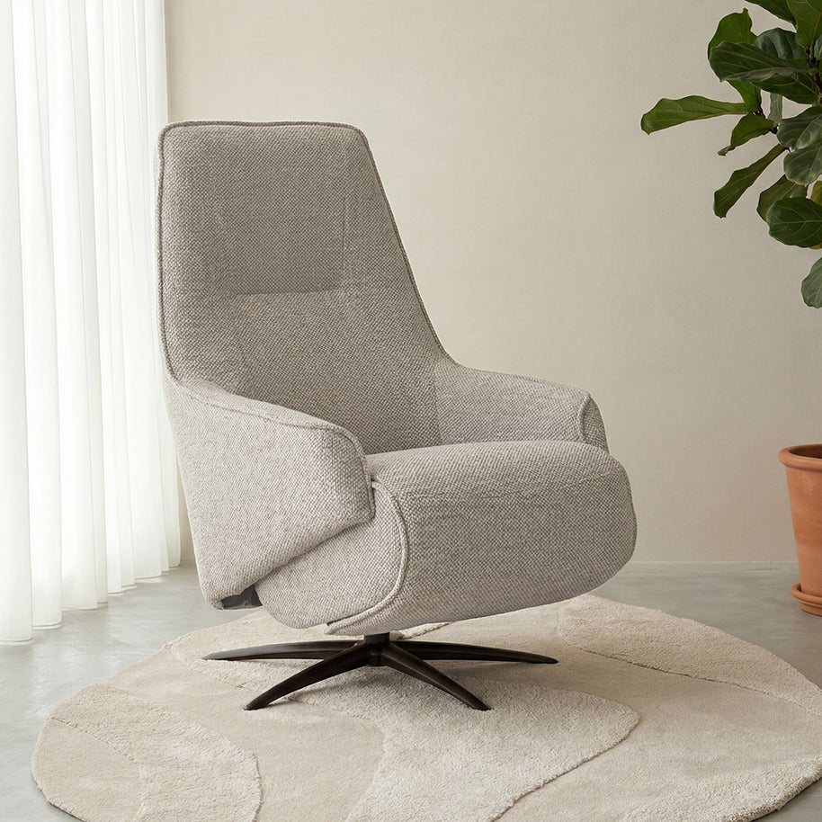 LABEL51 Fauteuils Odense - Naturel - Boucle - One Size