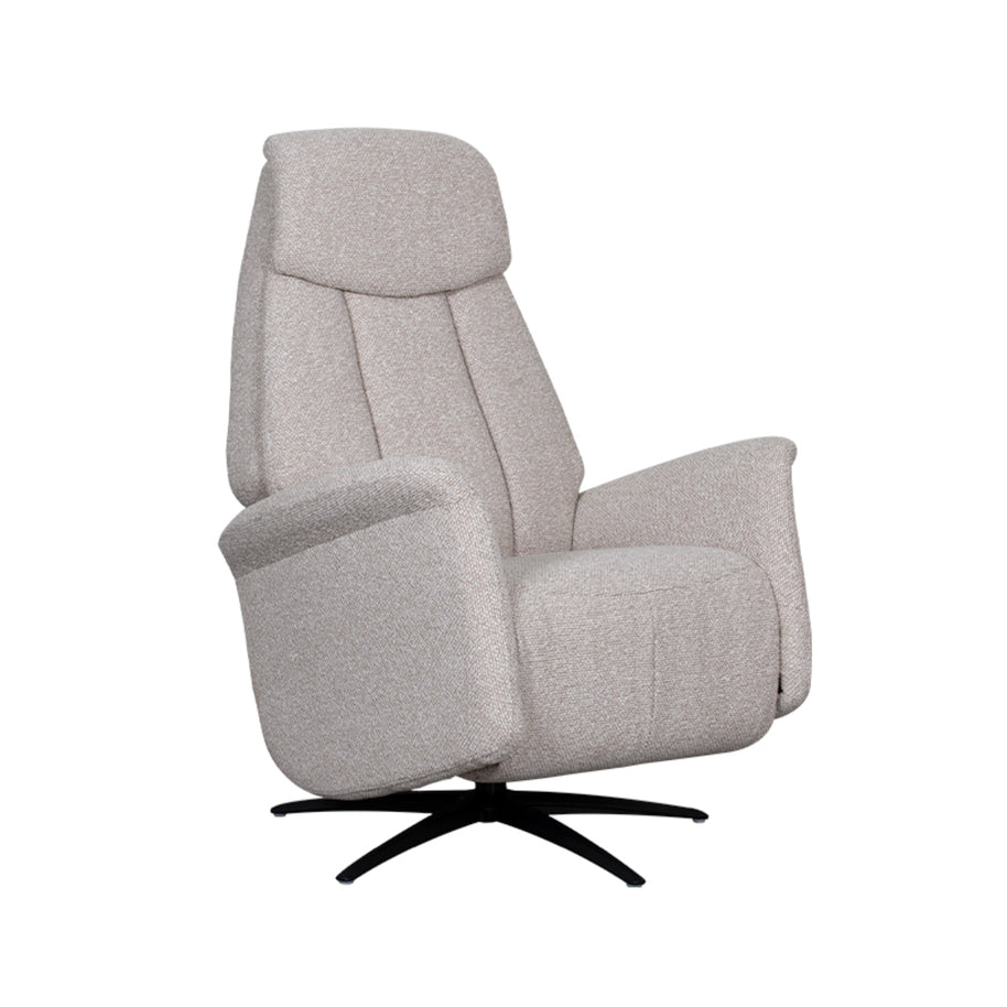 LABEL51 Fauteuils Oslo - Naturel - Boucle - 1-Motorig