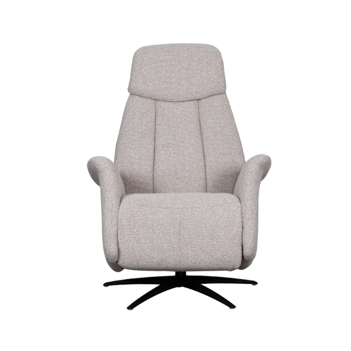 LABEL51 Fauteuils Oslo - Naturel - Boucle - 1-Motorig