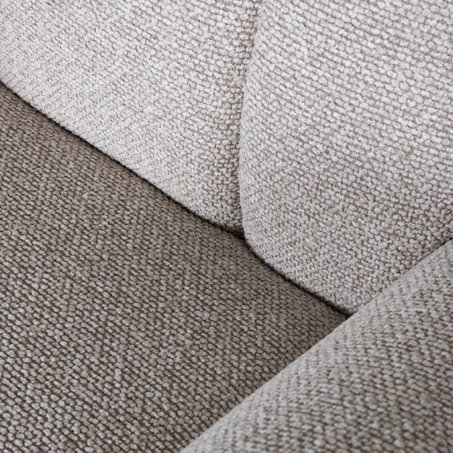 LABEL51 Fauteuils Oslo - Naturel - Boucle - 1-Motorig