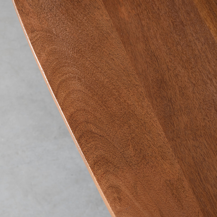 LABEL51 Eetkamertafels Rosie - Nature Smooth - Mangohout - 220 cm