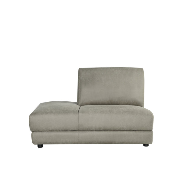 LABEL51 Banken Tivoli - Taupe - Kunstleder - Ottomane Links