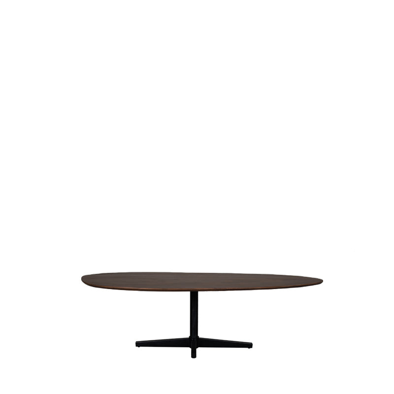 LABEL51 Eetkamertafels Rosie - Espresso - Mangohout - 220 cm