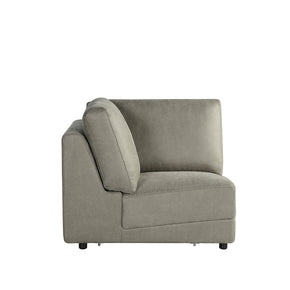 LABEL51 Banken Tivoli - Taupe - Kunstleder - Hoek