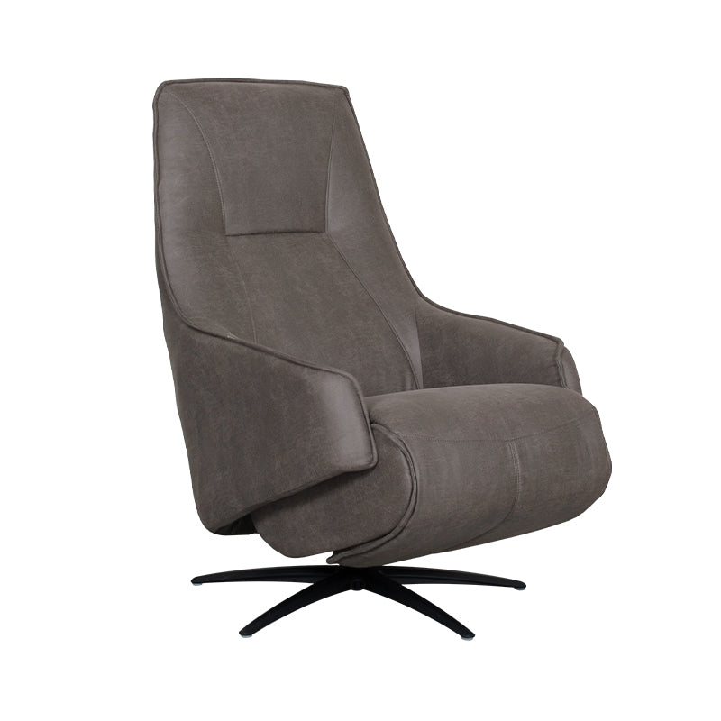 LABEL51 Fauteuils Odense - Antraciet - Kunstleder - One Size