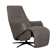 LABEL51 Fauteuils Odense - Antraciet - Kunstleder - One Size