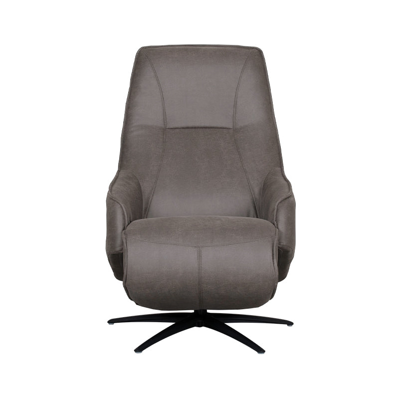 LABEL51 Fauteuils Odense - Antraciet - Kunstleder - One Size