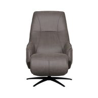 LABEL51 Fauteuils Odense - Antraciet - Kunstleder - One Size