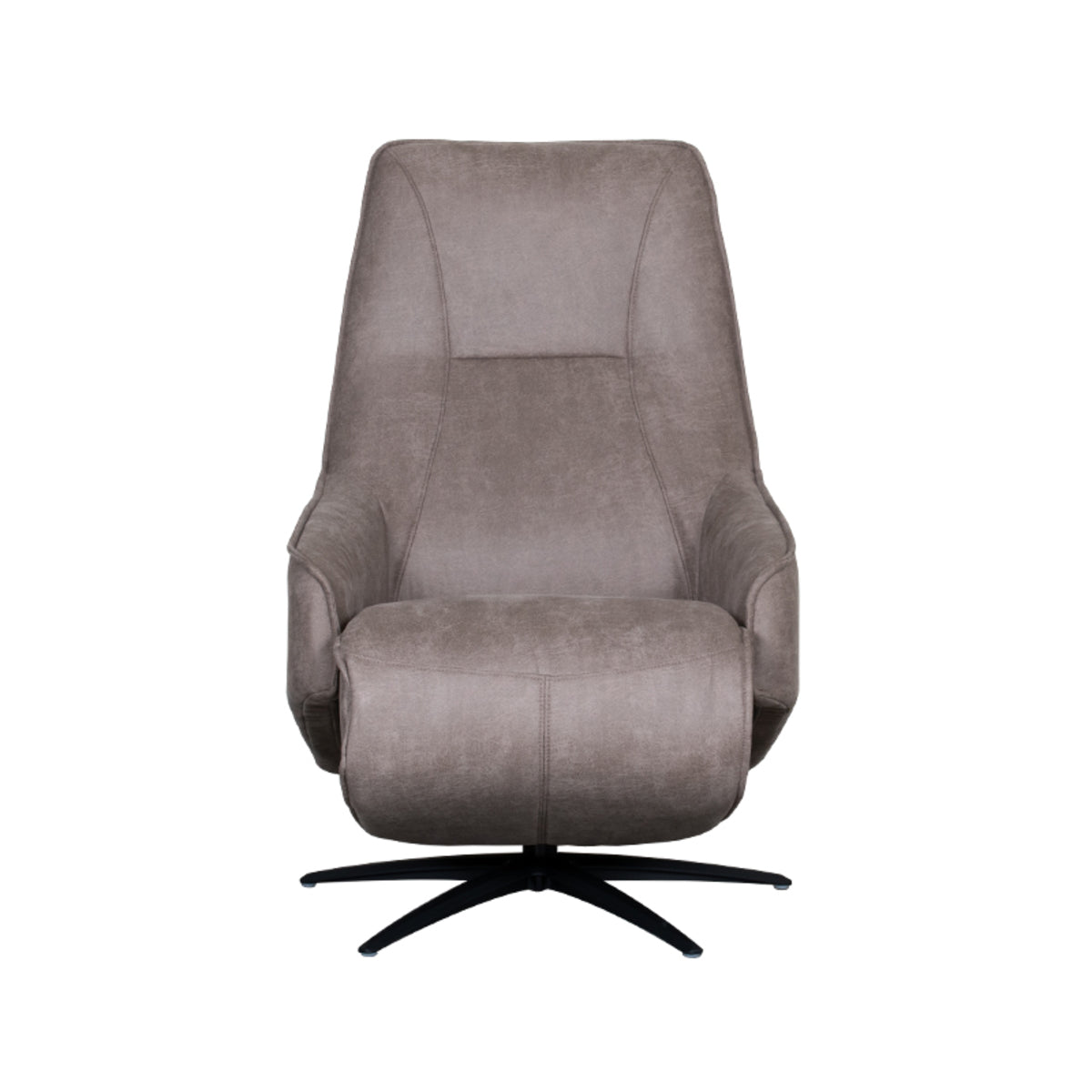 LABEL51 Fauteuils Odense - Taupe - Kunstleder - One Size