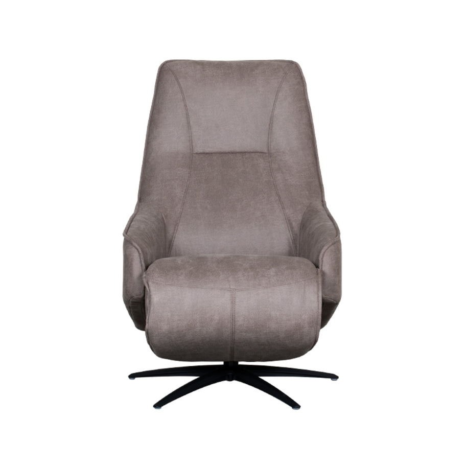 LABEL51 Fauteuils Odense - Taupe - Kunstleder - One Size