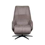 LABEL51 Fauteuils Odense - Taupe - Kunstleder - One Size