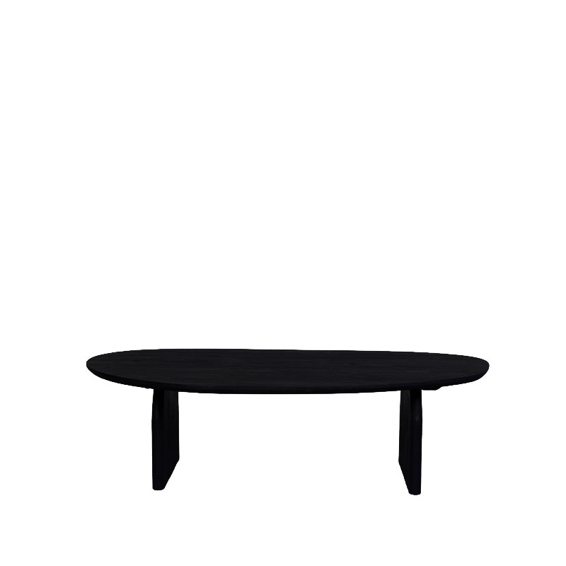 LABEL51 Salontafels Cooper - Zwart - Mangohout - 135 cm