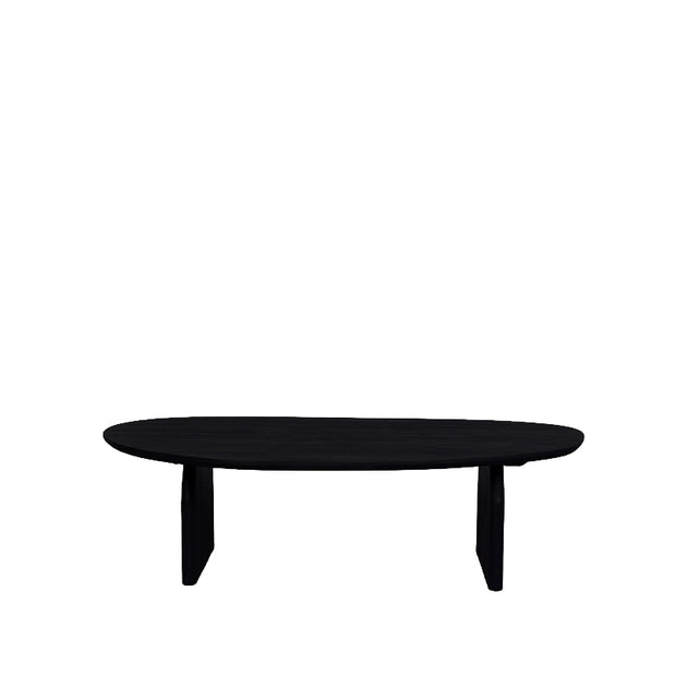 LABEL51 Salontafels Cooper - Zwart - Mangohout - 135 cm