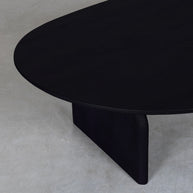 LABEL51 Salontafels Cooper - Zwart - Mangohout - 135 cm