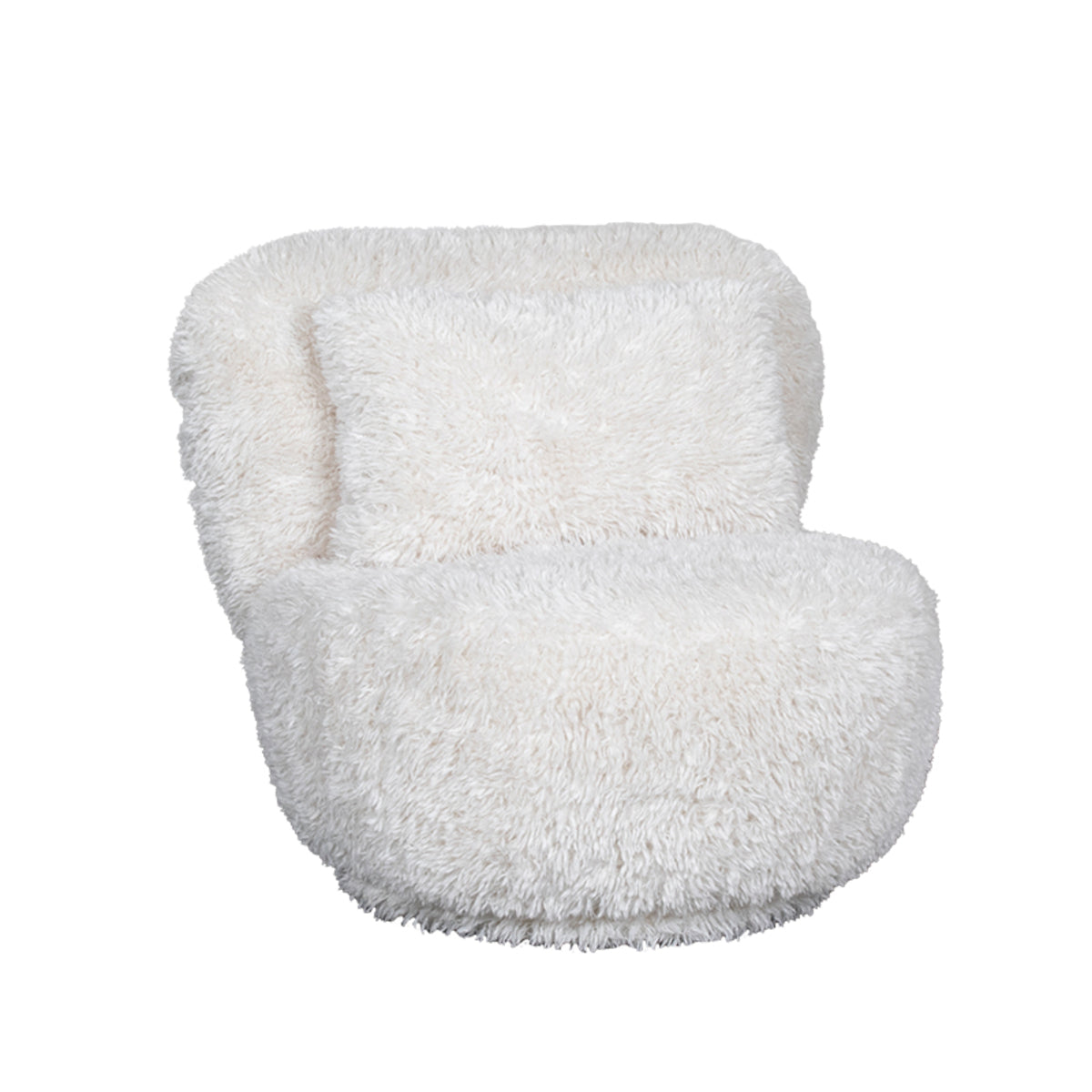 LABEL51 Fauteuils Doodle - Creme - Fluffy - One Size