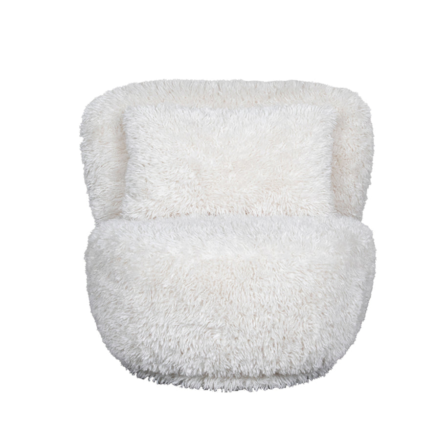 LABEL51 Fauteuils Doodle - Creme - Fluffy - One Size