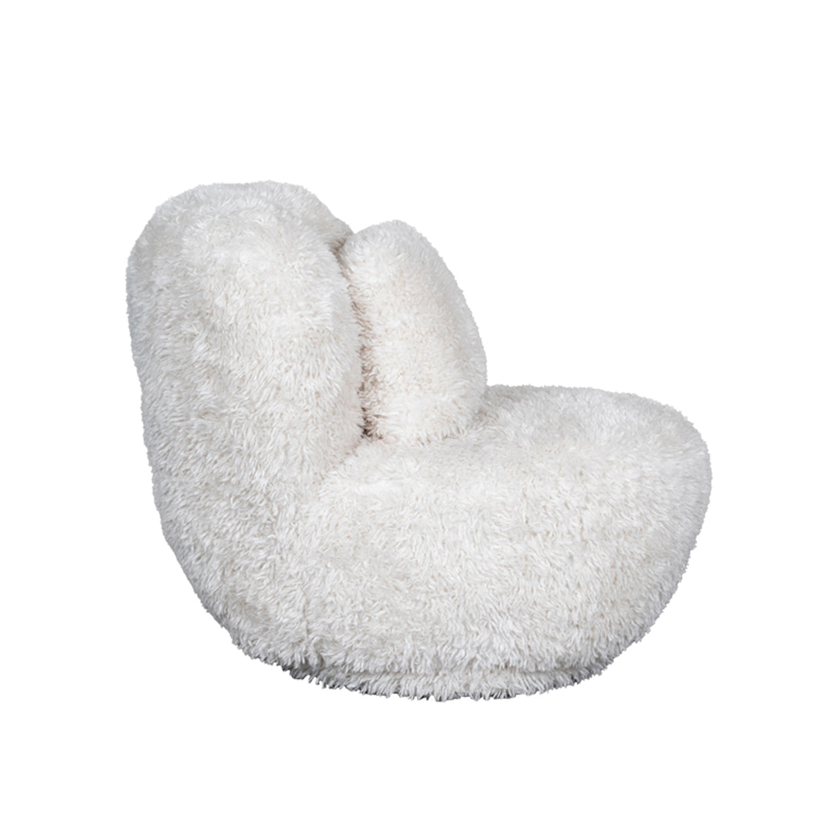 LABEL51 Fauteuils Doodle - Creme - Fluffy - One Size