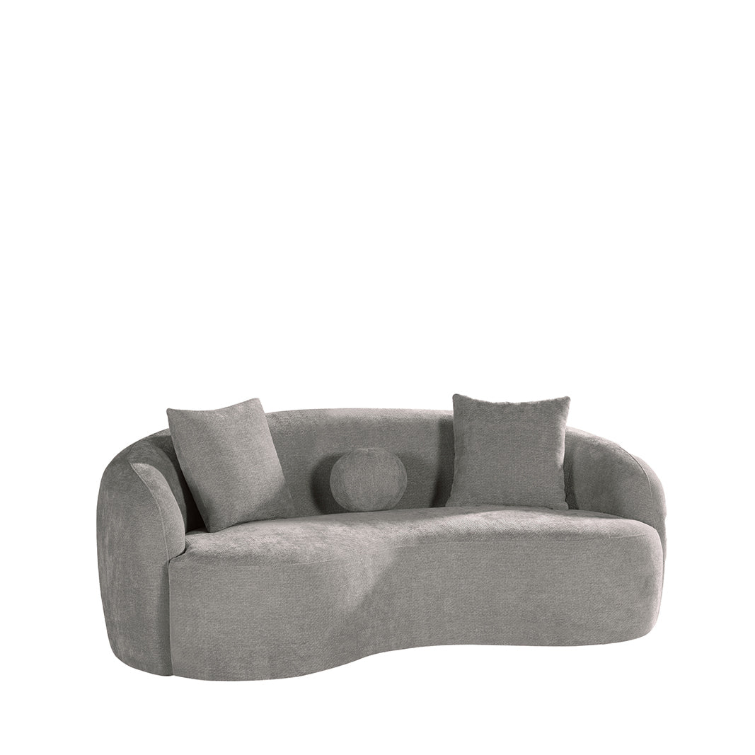 LABEL51 Banken Novo - Stone - Chenille - 2,5-Zits