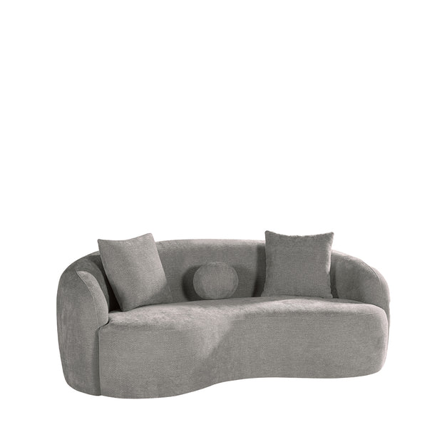 LABEL51 Banken Novo - Stone - Chenille - 2,5-Zits