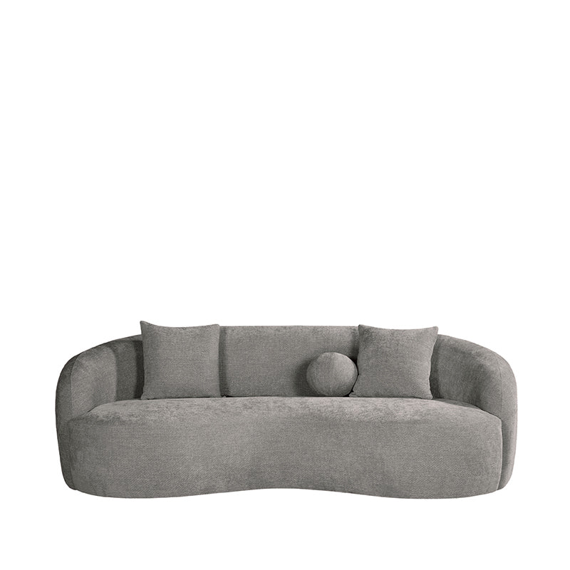 LABEL51 Banken Novo - Stone - Chenille - 2,5-Zits